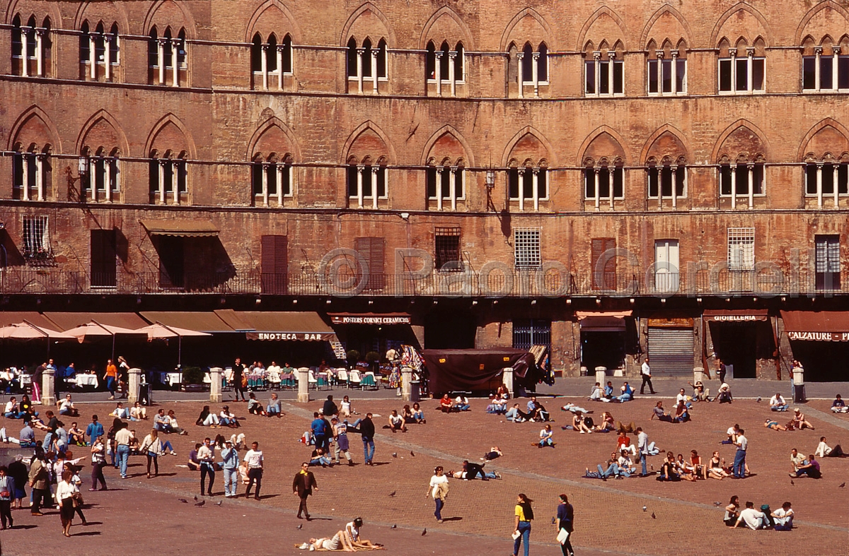 Piazza del Campo, Siena, Tuscany, Italy
 (cod:Tuscany 34)